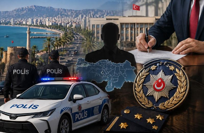 Son Dakika: Mersin Emniyet Müdürü merkeze alındı