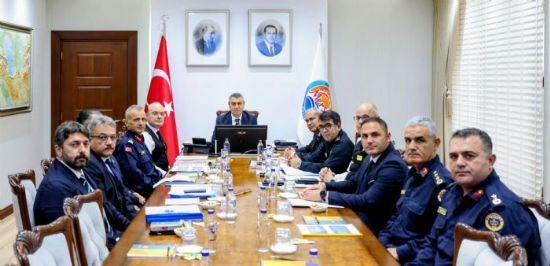 Vali Toros G�venlik Ve Asayi� Değerlendirme Toplant�s��nda