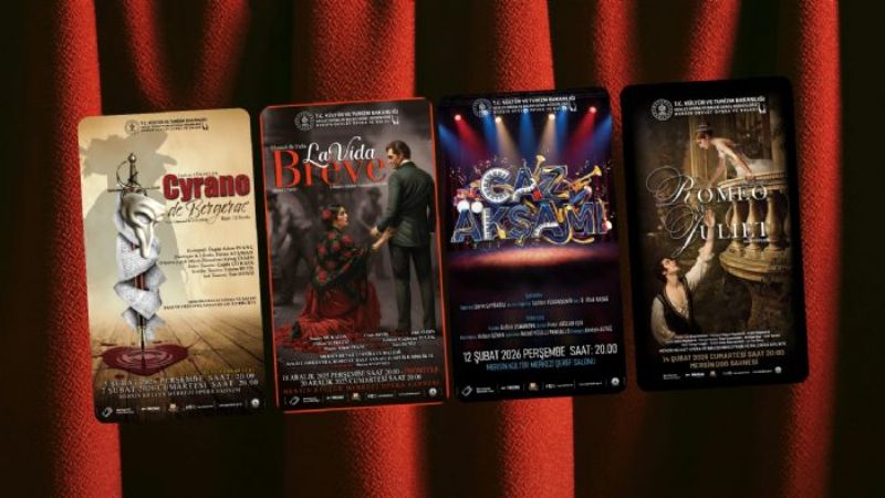 Mersin Devlet Opera ve Balesi Şubat Programı Açıklandı